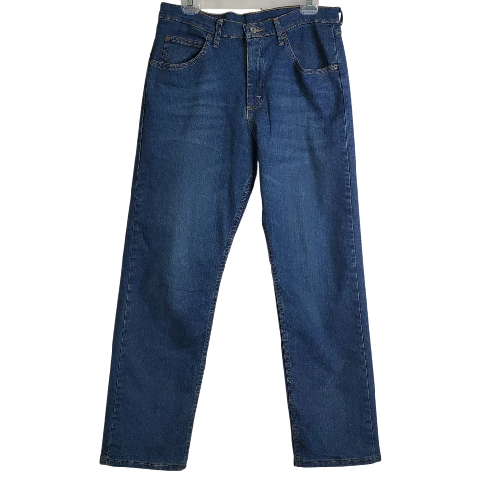 Wrangler Men's Blue Jeans Size 32 X 32